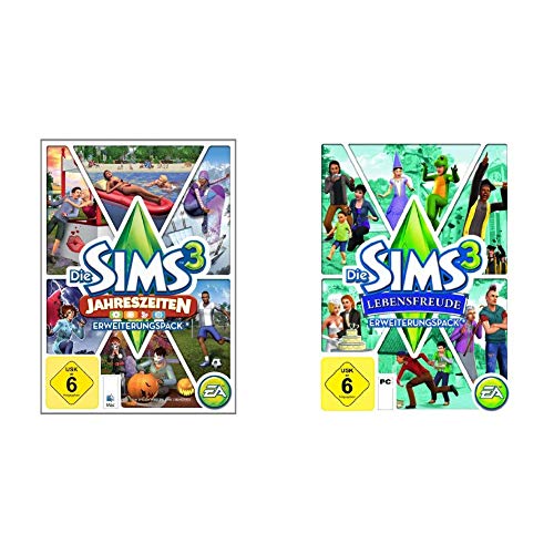 Die Sims 3: Jahreszeiten Erweiterungspack [PC/Mac Instant Access] & Die Sims 3: Lebensfreude Erweiterungspack [PC/Mac Online Code] von Electronic Arts