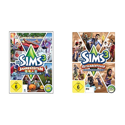 Die Sims 3: Jahreszeiten Erweiterungspack [PC/Mac Instant Access] & Die Sims 3: Reiseabenteuer Erweiterungspack [PC/Mac Online Code] von Electronic Arts