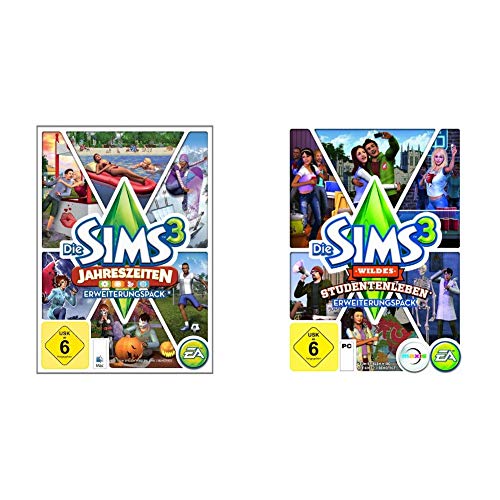 Die Sims 3: Jahreszeiten Erweiterungspack [PC/Mac Instant Access] & Die Sims 3: Wildes Studentenleben Erweiterungspack [PC/Mac Instant Access] von Electronic Arts