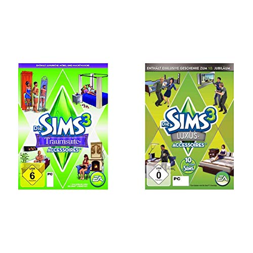 Die Sims 3: Traumsuite-Accessoires Add-on [PC/Mac Instant Access] & Die Sims 3: Luxus Accessoires Add-on [PC/Mac Instant Access] von Electronic Arts