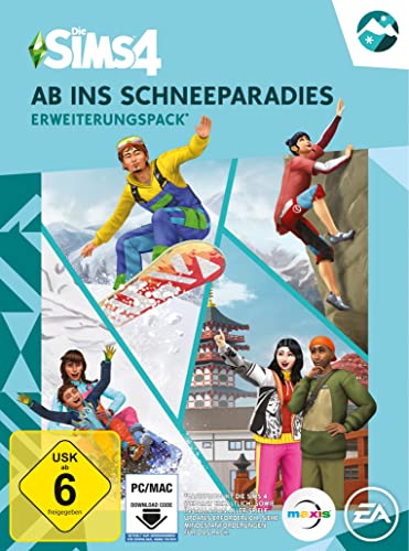 Die Sims 4 Ab ins Schneeparadies (EP10)| Erweiterungspack | PC/Mac | VideoGame | Code in der Box | Deutsch von Electronic Arts