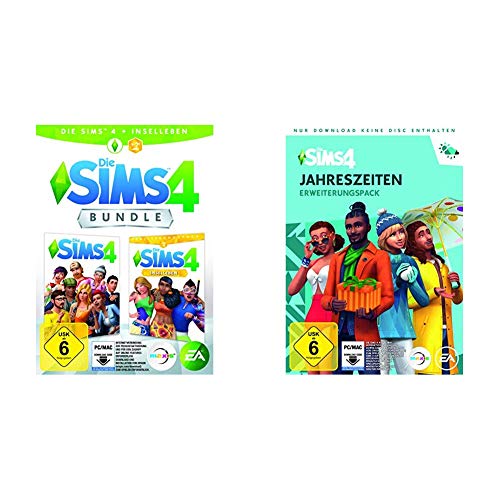 Die Sims 4 - Base Game + Inselleben Expansion, Deluxe Upgrade | PC Download - Origin Code & Die SIMS 4 - Seasons Expansion Pack - Seasons DLC | PC Download - Origin Code von Electronic Arts