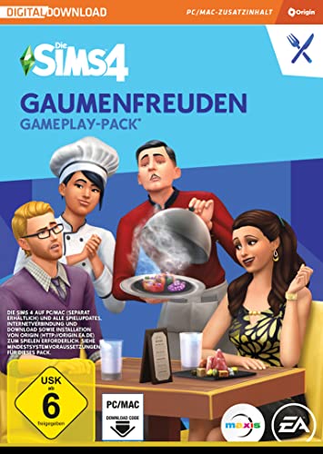 Die Sims 4 Gaumenfrauden (GP3) Gameplay-PackPCWin-DLC |PC Download Origin Code |Deutsch von Electronic Arts