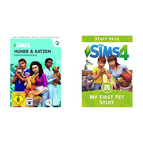 Die Sims 4 - Hunde & Katzen Edition DLC [PC Download ‚Äì Origin Code] & Die SIMS 4 - My First Pet Stuff DLC | PC Download - Origin Code von Electronic Arts