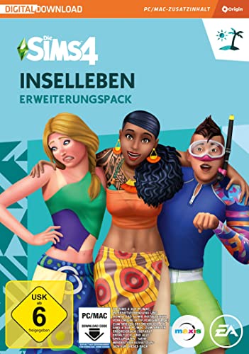 Die Sims 4 Inselleben (EP7) Erweiterungs-Pack PCWin-DLC |PC Download Origin Code |Deutsch von Electronic Arts