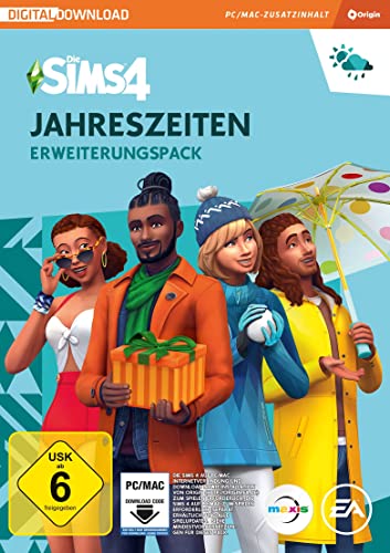 Die Sims 4 Jahreszeiten (EP5) Erweiterungs-Pack PCWin-DLC |PC Download Origin Code |Deutsch von Electronic Arts