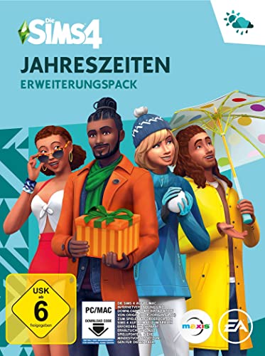 Die Sims 4 Jahreszeiten (EP5)| Erweiterungspack | PC/Mac | VideoGame | Code in der Box | Deutsch von Electronic Arts