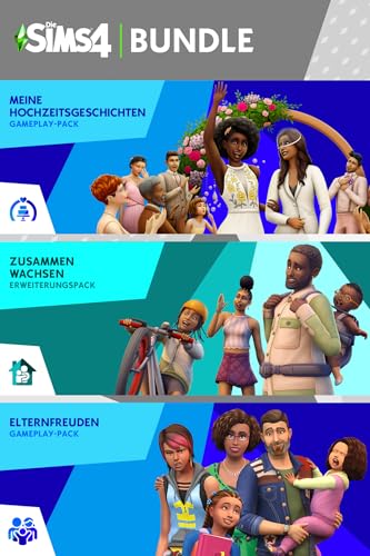 Die Sims 4 Liebe & Familie-Bundle (EP13, GP11, GP5) PCWin | Download Code EA App - Origin | VideoGame | Deutsch von Electronic Arts