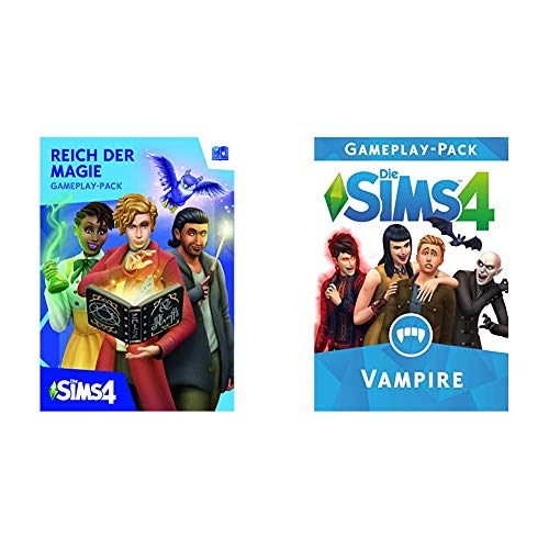 Die Sims 4 - Reich der Magie Standard | PC Code - Origin & Die Sims 4 - Vampire DLC [PC Origin - Instant Access] von Electronic Arts
