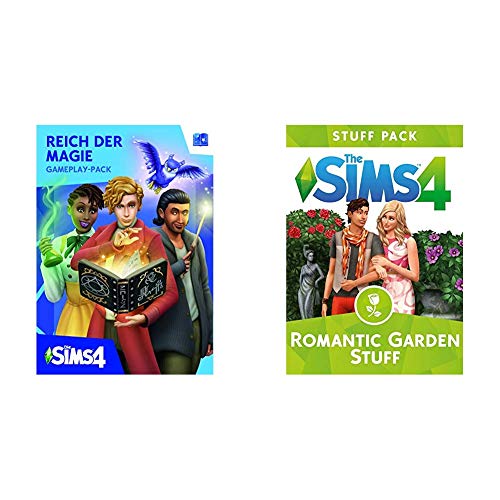 Die Sims 4 - Reich der Magie Standard | PC Code - Origin & THE SIMS 4 - Romantic Garden Stuff Edition DLC |PC Origin Instant Access von Electronic Arts