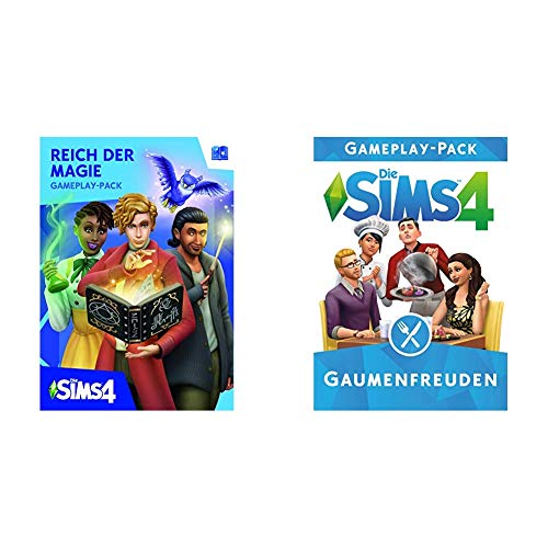 Die Sims 4 - Reich der Magie Standard | PC Code - Origin & The Sims 4 - Gaumenfreuden DLC [PC Code - Origin] von Electronic Arts