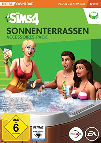 Die Sims 4 Sonnenterrassen (SP2) Accessoires-Pack PCWin-DLC |PC Download Origin Code |Deutsch von Electronic Arts