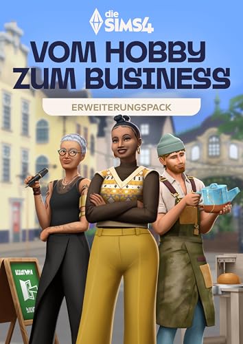 Die Sims 4 Vom Hobby zum Business (EP18) Erweiterungspack PCWin | Deutsch Standard | PC Code - EA App von Electronic Arts