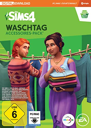Die Sims 4 Waschtag (SP13) Accessoires-Pack PCWin-DLC |PC Download Origin Code |Deutsch von Electronic Arts