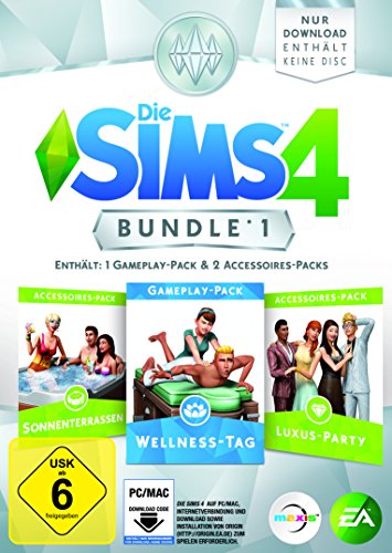 Die Sims 4 Wellness-Tag, Sonnenterrassen, Luxus-Party (GP2+SP2+SP1) Bundle PCWin-DLC |PC Download Origin Code |Deutsch von Electronic Arts