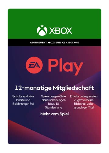 EA Play - 12 Month Subscription | Xbox - Download Code EA Play - 12 Month Subscription | Xbox - Download Code von Electronic Arts