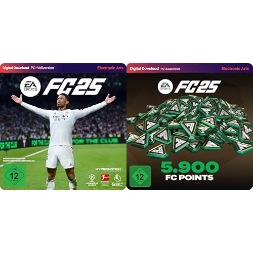 EA SPORTS FC 25 Standard Edition PCWin | Download Code + EA SPORTS FC 25 5.900 FC POINTS von Electronic Arts