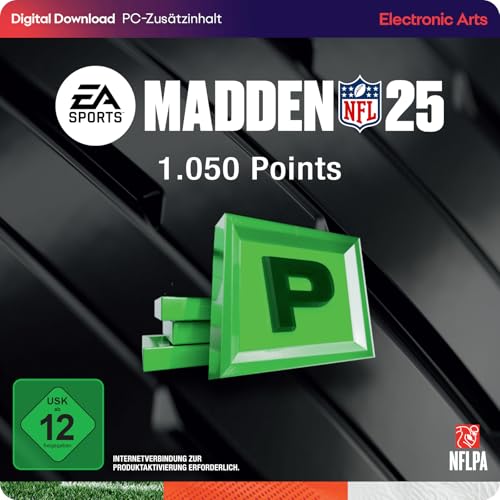 EA SPORTS MADDEN NFL 25 1050 Madden Points PCWin | Download Code EA App - Origin | Deutsch Standard | PC Code - Origin EA SPORTS MADDEN NFL 25 1050 Madden Points PCWin | Download Code EA App - Origin | Deutsch Standard | PC Code - Origin von Electronic Arts