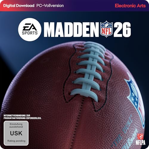EA Sports Madden NFL 26 Standard Edition PCWin | Download Code EA App | Deutsch Standard | PC Code - EA App EA Sports Madden NFL 26 Standard Edition PCWin | Download Code EA App | Deutsch Standard | PC Code - EA App von Electronic Arts