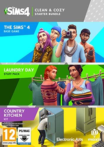 Electronic Arts The Sims 4 – Clean and Cosy Starter Bundle (Code in Box) (PC) von Electronic Arts