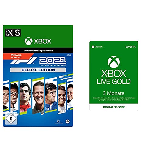 F1 2021: Deluxe | Xbox - Download Code + Xbox Live Gold 3 Monate (Download Code) von Electronic Arts