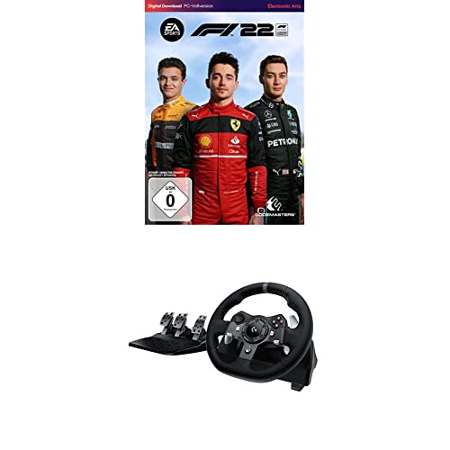F1 22 (PC) + Logitech G920 Gaming Wheel (PC + Xbox Compatible) von Electronic Arts