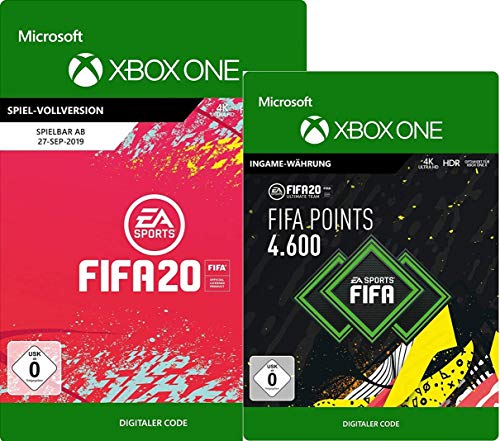 FIFA 20 Standard Edition [Xbox Download Code] + 4600 FIFA Points [Xbox Download Code] von Electronic Arts