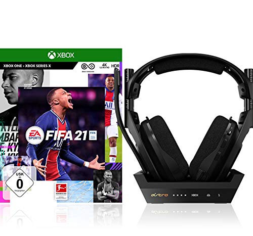 FIFA 21 - (inkl. kostenlosem Upgrade auf Xbox Series X) - [Xbox One] + ASTRO Gaming A50 Headset mit Ladestation (4. Gen) [PC/Mac/Xbox One/Xbox Series X|S] von Electronic Arts