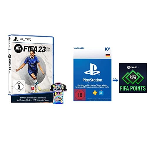FIFA 23 KERR PS5 DE PG FRONTLINE + PSN Guthaben für FIFA 23 Ultimate Team - 1050 FIFA Points - PS4/PS5 Download Code - deutsches Konto von Electronic Arts