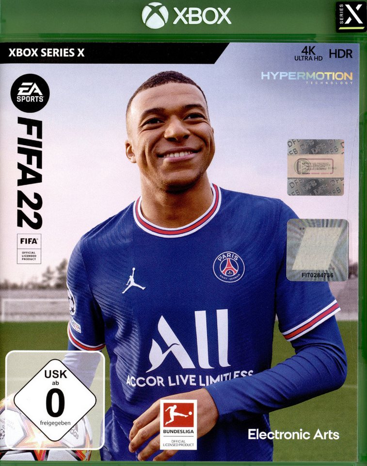 Fifa 22 XBSX Xbox Series X/S Fifa 22 XBSX Xbox Series X/S von EA