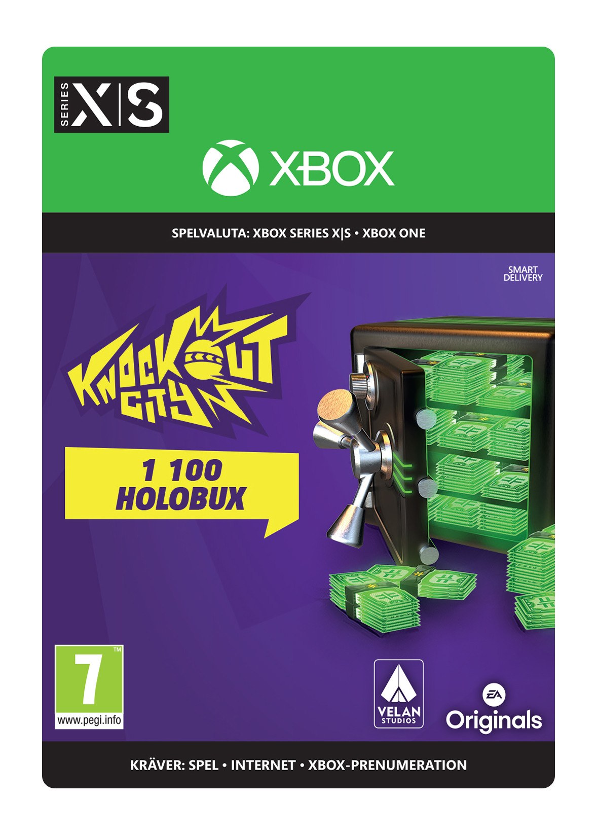 KNOCKOUT CITY 1100 HOLOBUX KNOCKOUT CITY 1100 HOLOBUX von Electronic Arts