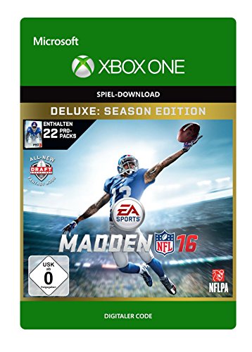 Madden NFL 16 Deluxe Edition [Vollversion] [Xbox One - Download Code] von Electronic Arts