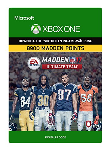 Madden NFL 17: MUT 8900 Madden Points Pack [Xbox One - Download Code] von Electronic Arts