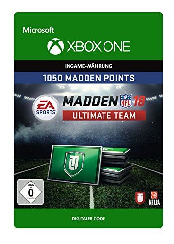 Madden NFL 18: MUT 1050 Madden Points Pack [Xbox One - Download Code] von Electronic Arts