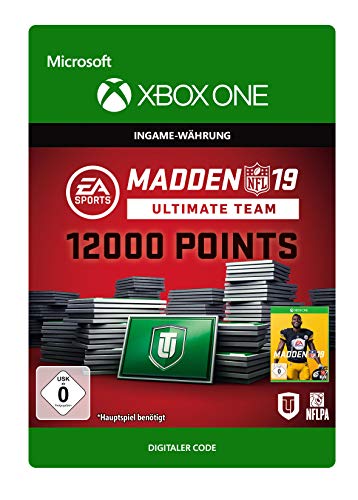 Madden NFL 19: MUT 12000 Madden Points Pack | Xbox One - Download Code Madden NFL 19: MUT 12000 Madden Points Pack | Xbox One - Download Code von Electronic Arts
