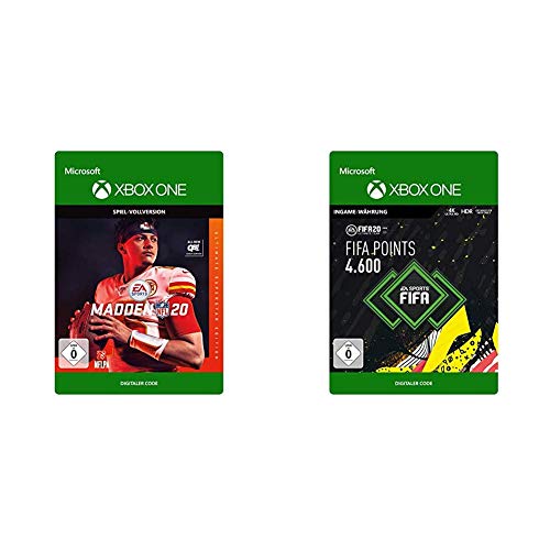 Madden NFL 20¬†‚Äì Ultimate Superstar Edition | Xbox One - Download Code & FIFA 20 Ultimate Team - 4600 FIFA Points - Xbox One - Download Code von Electronic Arts