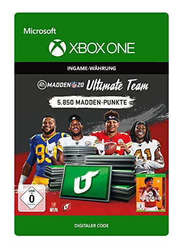 Madden NFL 20 – 5.850 Madden Ultimate Team-Punkte | Xbox One - Download Code von Electronic Arts