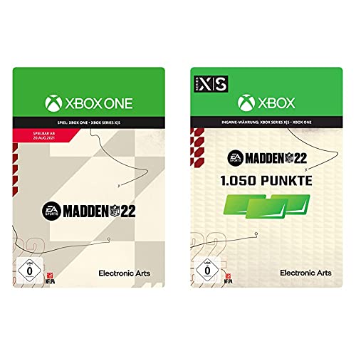 Madden NFL 22: Standard - Xbox One - Download Code & Madden NFL 22: 1050 Madden Points | Xbox - Download Code von Electronic Arts