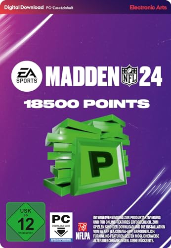 Madden NFL 24 18500 Madden Points PCWin | Download Code EA App | Deutsch | Standard | PC Code - Origin von Electronic Arts
