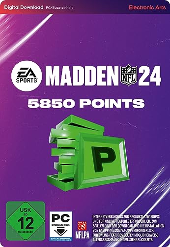 Madden NFL 24 5850 Madden Points PCWin | Download Code EA App | Deutsch | Standard | PC Code - Origin von Electronic Arts