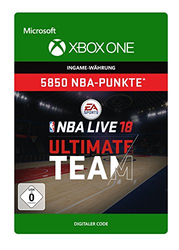 NBA LIVE 18: NBA UT 5850 Points Pack [Xbox One - Download Code] von Electronic Arts
