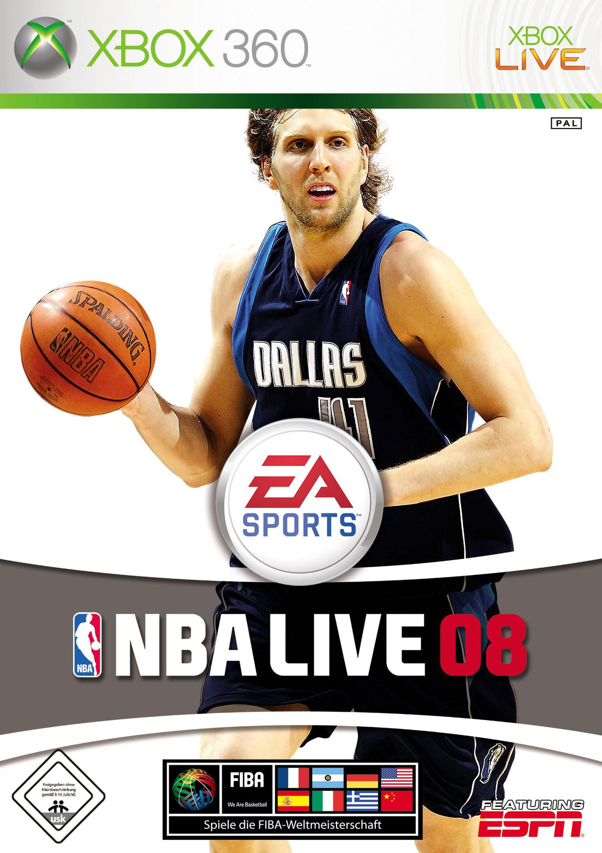 NBA Live 08 von Electronic Arts