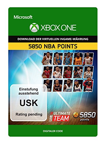NBA Live 16 LUT 5,850 NBA Points Pack [Xbox One - Download Code] von Electronic Arts