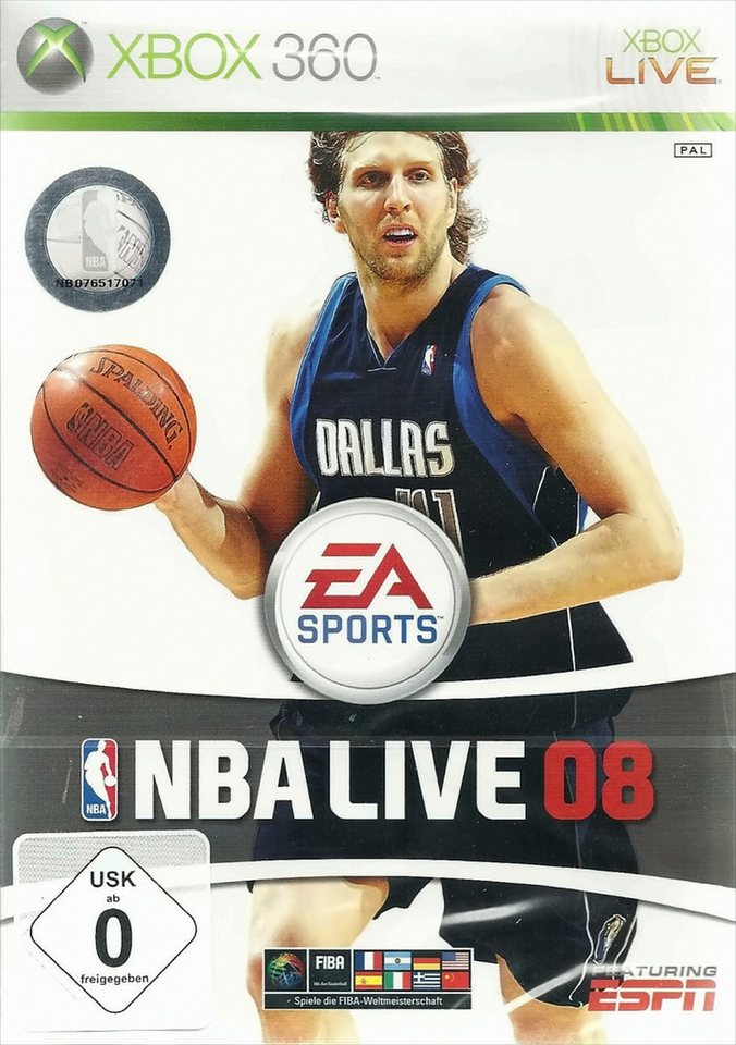 NBA Live 2008 Xbox 360 NBA Live 2008 Xbox 360 von EA
