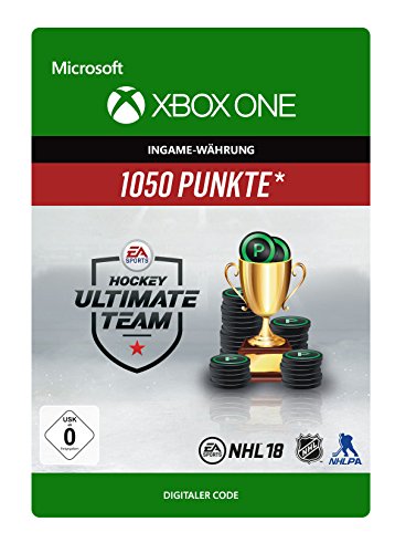 NHL 18 Ultimate Team NHL Points 1050 [Xbox One - Download Code] von Electronic Arts