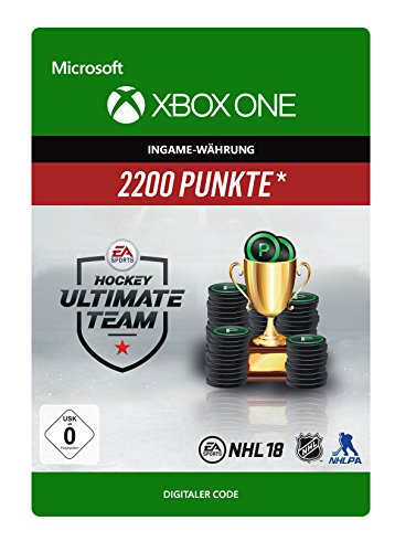 NHL 18 Ultimate Team NHL Points 2200 [Xbox One - Download Code] von Electronic Arts