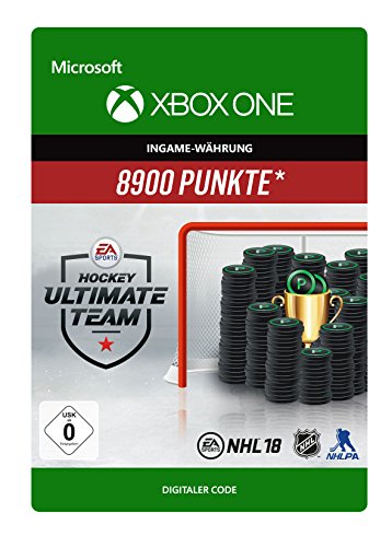 NHL 18 Ultimate Team NHL Points 8900 [Xbox One - Download Code] von Electronic Arts