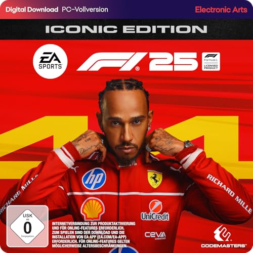 EA SPORTS F1 25 Iconic Edition PCWin | Download Code EA App | Deutsch EA SPORTS F1 25 Iconic Edition PCWin | Download Code EA App | Deutsch von Electronic Arts