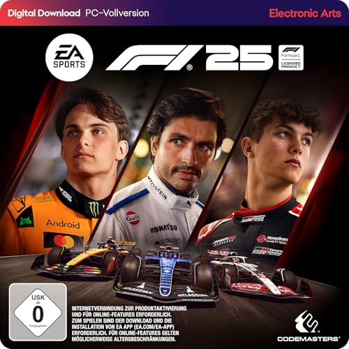 EA SPORTS F1 25 Standard Edition PCWin | Download Code EA App | Deutsch EA SPORTS F1 25 Standard Edition PCWin | Download Code EA App | Deutsch von Electronic Arts
