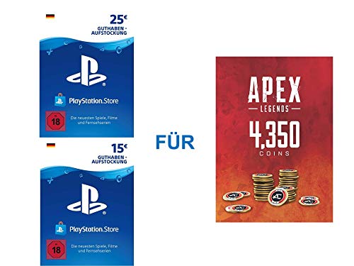 PSN Guthaben für Apex Legends 4350 Coins | PS4 Download Code - deutsches Konto von Electronic Arts